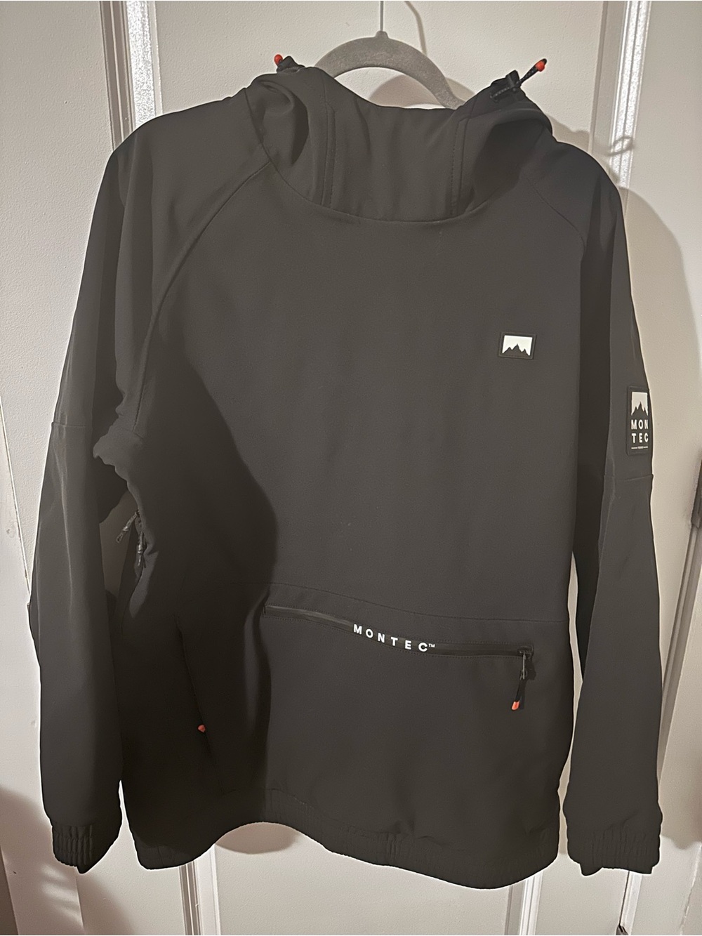 Montec Black Technical Hoodie